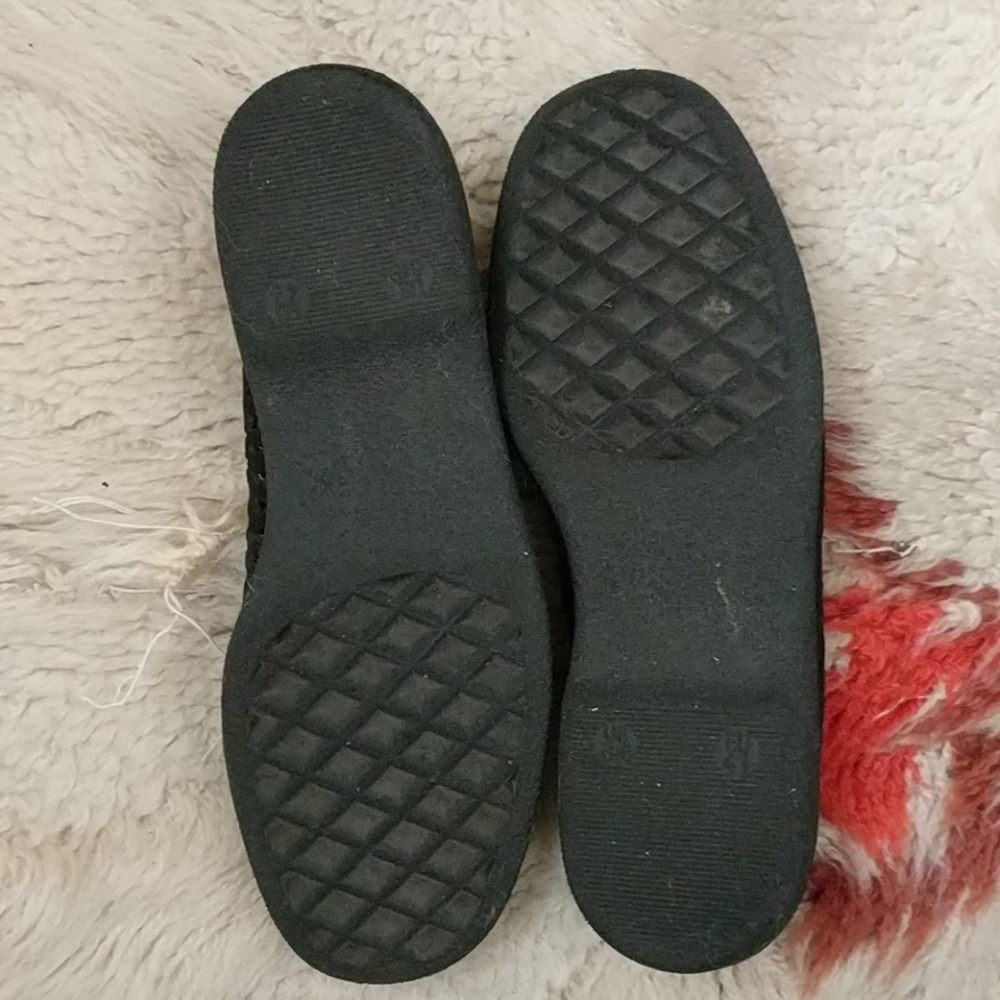 Aerosoles Black Suede Size 6 1/2 Shoes Slip ons - Picture 3 of 6